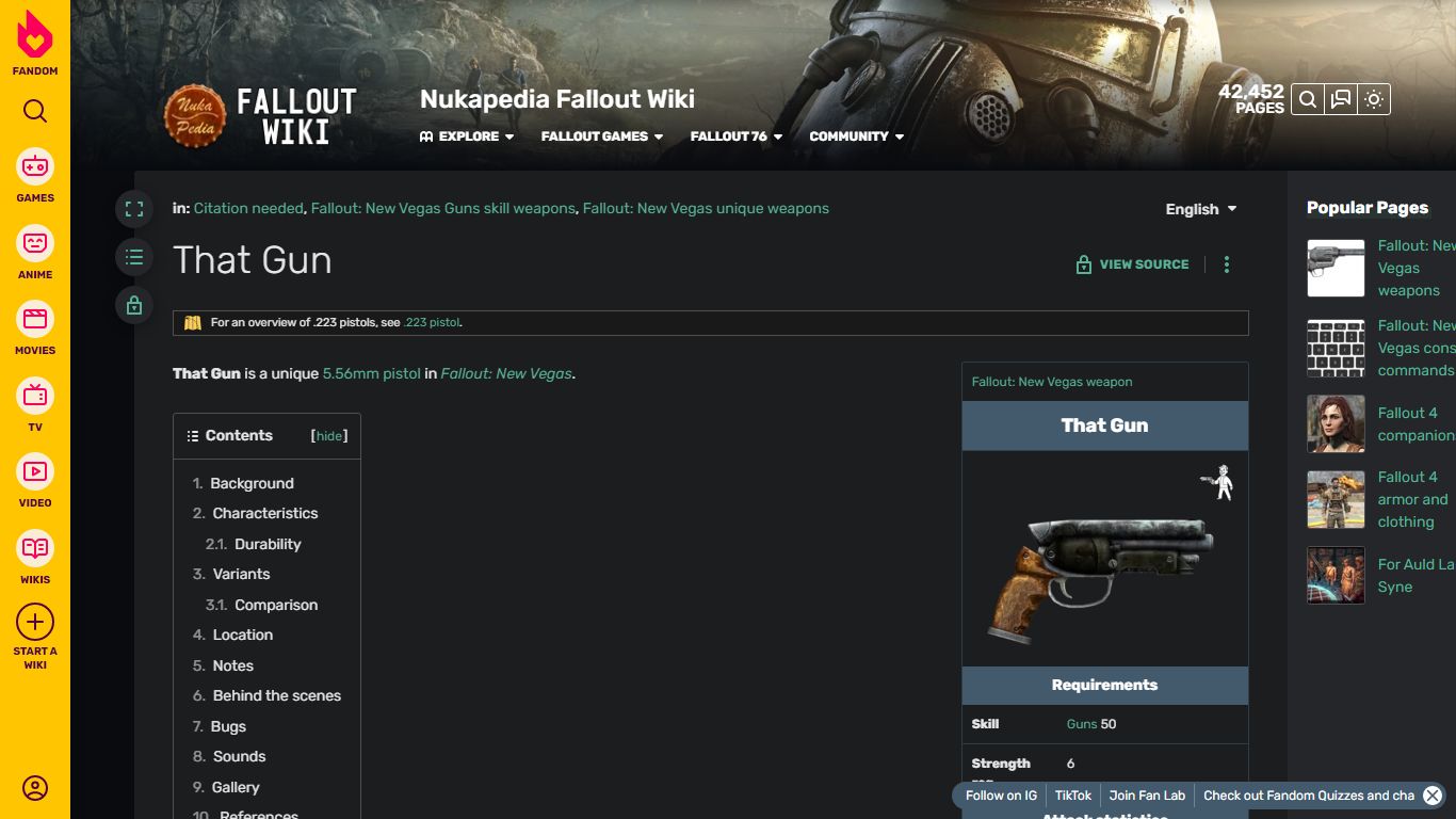 That Gun | Fallout Wiki | Fandom